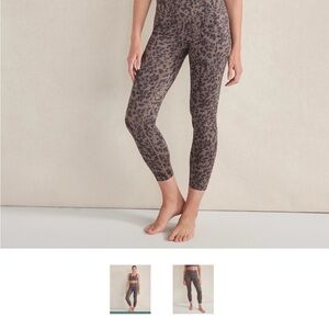 Varley black Leopard Print Leggings XL